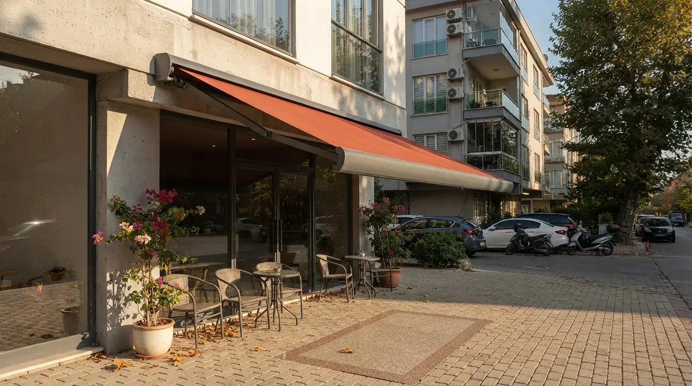 Bornova Tente ekibinin atölyede kumaş hazırlığı yaptığı çalışma anı